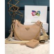 Borse Replica Prada Re-Edition 2005 in pelle Saffiano 1BH204 Albicocca