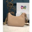 Borse Replica Prada Re-Edition 2005 in pelle Saffiano 1BH204 Albicocca
