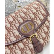 Christian Dior Medium Dior Bobby Borse Caffè