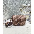 Christian Dior Medium Dior Bobby Borse Caffè
