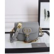 Christian Dior Small Dior Bobby Borse Grigia