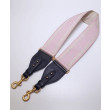 Pari all'originale replica Cinturino ricamato Christian Dior 'Christian Dior' rosa Pari all'originale replica Cinturino ricamato Christian Dior 'Christian Dior' rosa