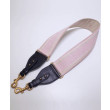 Pari all'originale replica Cinturino ricamato Christian Dior 'Christian Dior' rosa Pari all'originale replica Cinturino ricamato Christian Dior 'Christian Dior' rosa
