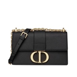Borsa a catena Christian Dior 30 Montaigne Nera