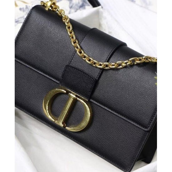Dupe Borsa a catena Christian Dior 30 Montaigne Nera imitazioni perfette Replica Borsa a catena Christian Dior 30 Montaigne Nera Griffate