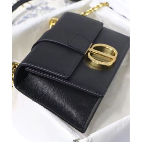 Dupe Borsa a catena Christian Dior 30 Montaigne Nera imitazioni perfette Replica Borsa a catena Christian Dior 30 Montaigne Nera Griffate