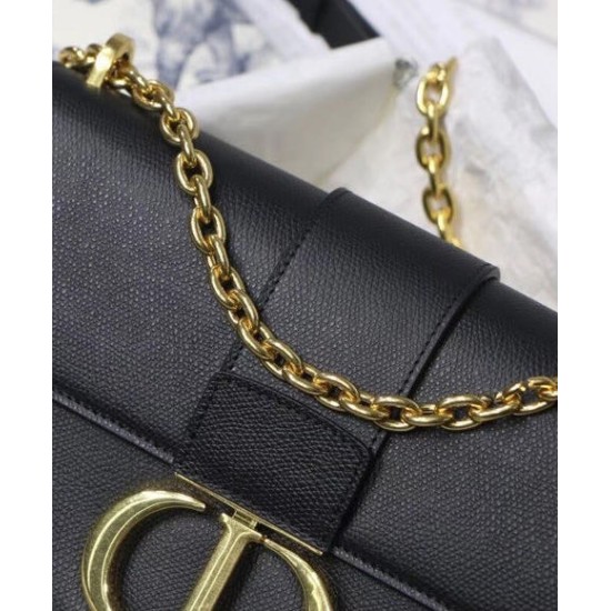 Dupe Borsa a catena Christian Dior 30 Montaigne Nera imitazioni perfette Replica Borsa a catena Christian Dior 30 Montaigne Nera Griffate