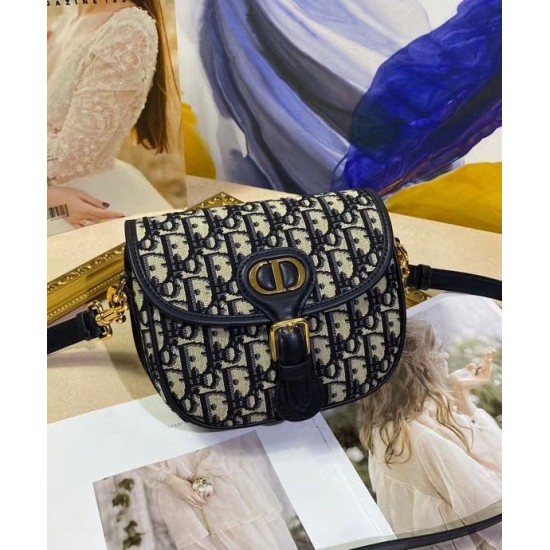 Dupe Borse Replica Christian Dior piccola Dior Bobby blu scuro imitazioni perfette Replica Borse Christian Dior piccola Dior Bobby blu scuro Griffate