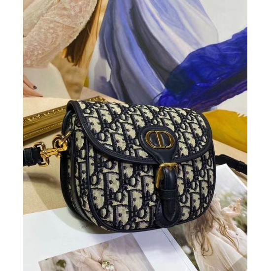 Dupe Borse Replica Christian Dior piccola Dior Bobby blu scuro imitazioni perfette Replica Borse Christian Dior piccola Dior Bobby blu scuro Griffate