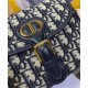 Dupe Borse Replica Christian Dior piccola Dior Bobby blu scuro imitazioni perfette Replica Borse Christian Dior piccola Dior Bobby blu scuro Griffate