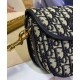 Dupe Borse Replica Christian Dior piccola Dior Bobby blu scuro imitazioni perfette Replica Borse Christian Dior piccola Dior Bobby blu scuro Griffate