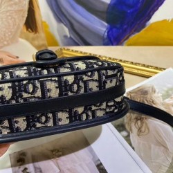 Dupe Borse Replica Christian Dior piccola Dior Bobby blu scuro imitazioni perfette Replica Borse Christian Dior piccola Dior Bobby blu scuro Griffate