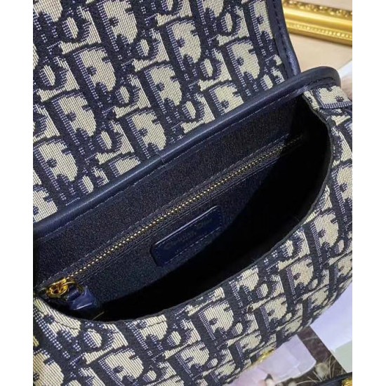 Dupe Borse Replica Christian Dior piccola Dior Bobby blu scuro imitazioni perfette Replica Borse Christian Dior piccola Dior Bobby blu scuro Griffate