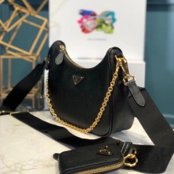 Dupe Borsa Prada Re-Edition 2005 in pelle Saffiano 1BH204 Nera imitazioni perfette Replica Borsa Prada Re-Edition 2005 in pelle Saffiano 1BH204 Nera Griffate