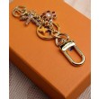 Alta gamma replica LV Snowflakes Borse Charm e portachiavi M80240 d'oro
