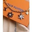Alta gamma replica LV Snowflakes Charm per borsa a catena dorata