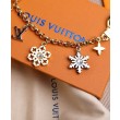 Alta gamma replica LV Snowflakes Charm per borsa a catena dorata
