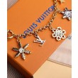 Alta gamma replica LV Snowflakes Charm per borsa a catena dorata