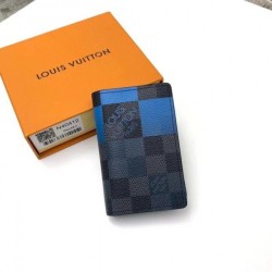 Dupe Organizer tascabile Damier Graphite Giant N40412 imitazioni perfette Replica Organizer tascabile Damier Graphite Giant N40412 Griffate