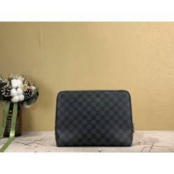 New Pouch Damier Graphite N60417