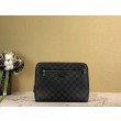 New Pouch Damier Graphite N60417