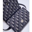 Pochette Christian Dior 30 Montaigne 2-in-1 blu scuro