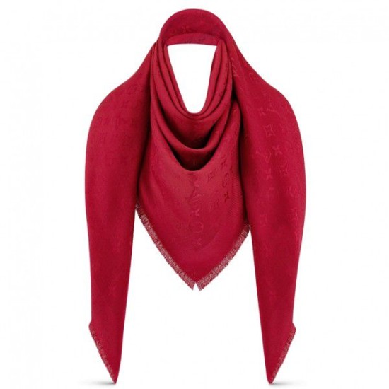Red Monogram Scialle M72237