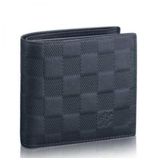 Qualità superiore replica Dettagli perfetti Marco Portafoglio Damier Infini N63335