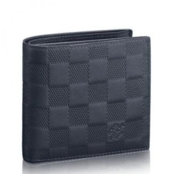 Qualità superiore replica Dettagli perfetti Marco Portafoglio Damier Infini N63335