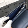 Qualità superiore replica Zippy Portafoglio Vertical Damier Graphite N63305