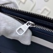 Qualità superiore replica Zippy Portafoglio Vertical Damier Graphite N63305