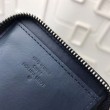 Qualità superiore replica Zippy Portafoglio Vertical Damier Graphite N63305
