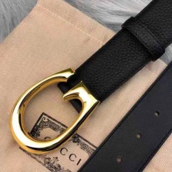 Qualità superiore replica Gucci Cintura sottile con fibbia G 655566 Nero Qualità superiore replica Gucci Cintura sottile con fibbia G 655566 Nero