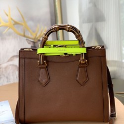 Gucci Borsa tote piccola Diana 660195 Marrone