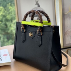 Imitazione Gucci Diana piccola Tote Bag 660195 Nero Imitazione Gucci Diana piccola Tote Bag 660195 Nero