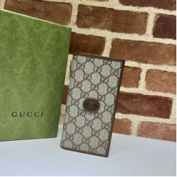 Qualità da grande replica di alta qualit&agrave; Gucci Portafoglio lungo con Interlocking G 672947