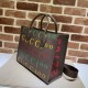 Dettagli perfetti Gucci 100 Borsa tote piccola 680956 Caffè