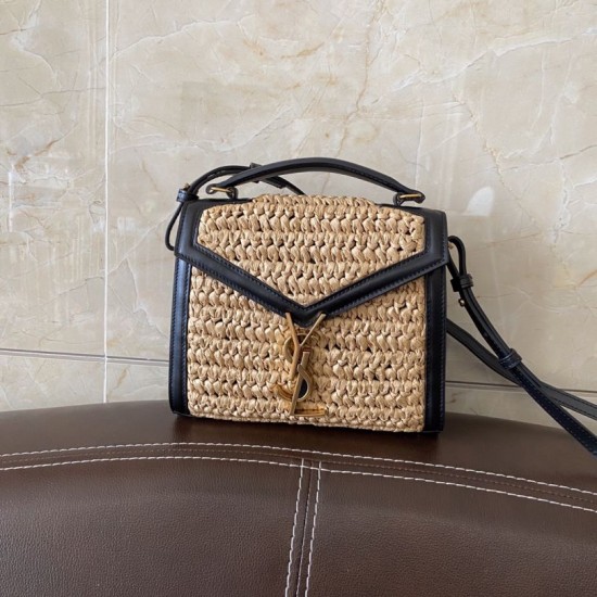 Bora Pari all'originale replica a mano media Cassandra YSL Saint Laurent