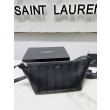 Borsa a tracolla YSL Saint Laurent Le Monogram Bianco