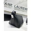 Borsa a tracolla YSL Saint Laurent Le Monogram Bianco