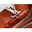 Qualità superiore replica LV Capucines BB In Pelle Marrone M59266