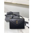 Borse Replica YSL Saint Laurent gaby Satchel trapuntata in pelle di agnello nera