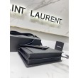 Borse Replica YSL Saint Laurent gaby Satchel trapuntata in pelle di agnello nera