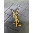Borse Replica YSL Saint Laurent gaby Satchel trapuntata in pelle di agnello nera