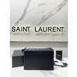 Borse Replica YSL Saint Laurent gaby Satchel trapuntata in pelle di agnello nera