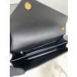 Borse Replica YSL Saint Laurent gaby Satchel trapuntata in pelle di agnello nera