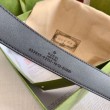 Pari all'originale replica Cintura Gucci GG con fibbia Doppia G 625839