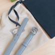 Qualità superiore replica Cintura Gucci GG Marmont sottile 2cm 414516 Grigio Qualità superiore replica Cintura Gucci GG Marmont sottile 2cm 414516 Grigio
