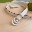 Cintura Gucci GG Marmont sottile 3cm 414516 Bianco Cintura Gucci GG Marmont sottile 3cm 414516 Bianco