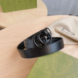Cintura Gucci GG Marmont sottile 3cm 414516 Nero Cintura Gucci GG Marmont sottile 3cm 414516 Nero
